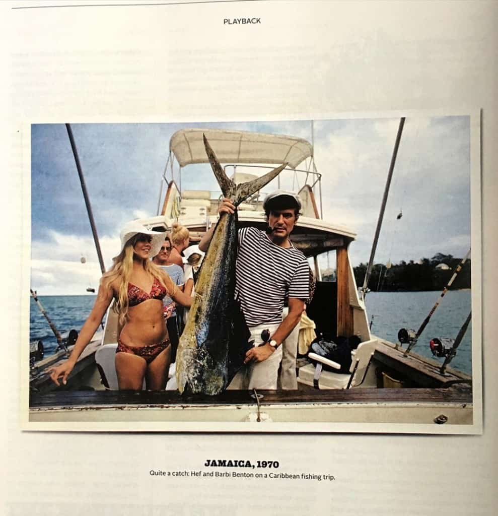 The final page of the first nudity free issue of Playboy, March 2016