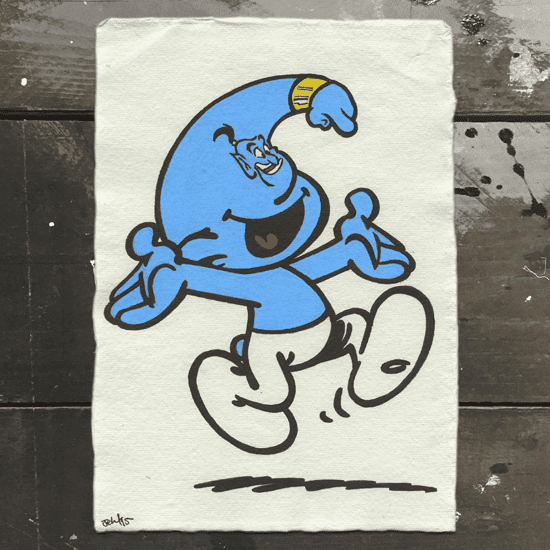 'Genie In A Smurf' by Jeroen Huijbregts