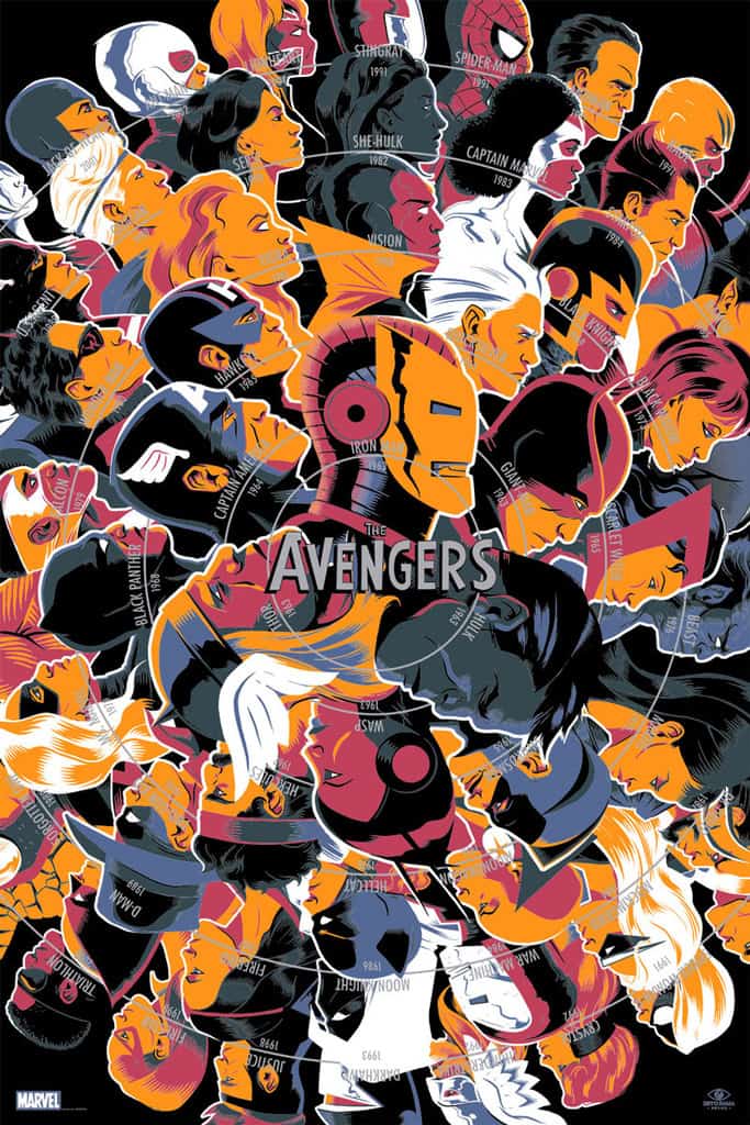 'The Avengers' by Matt Taylor