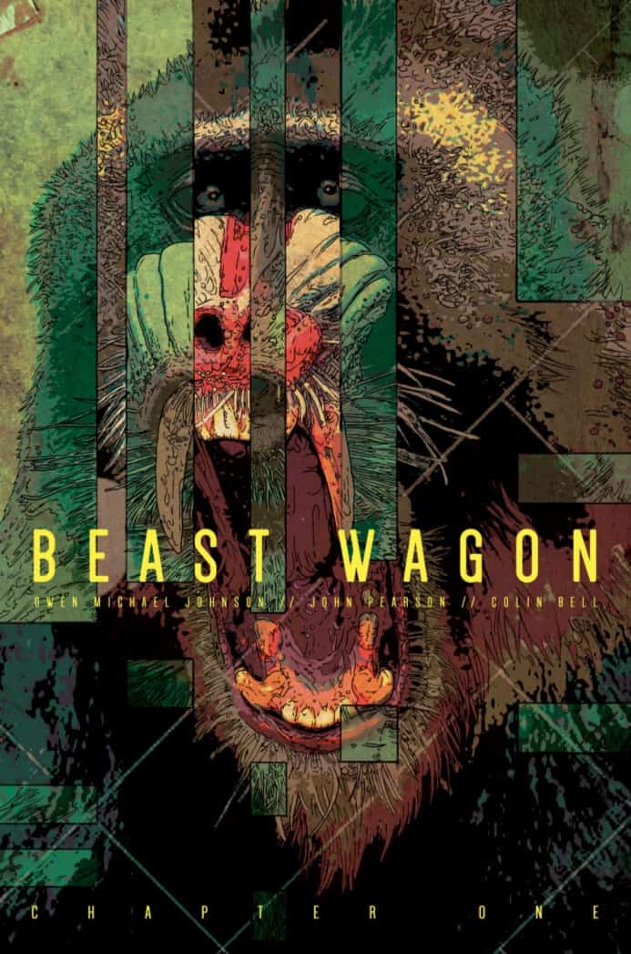 'Beast Wagon' Chapter One cover illustration by John Pearson