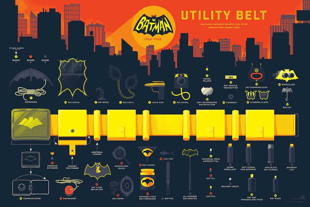 'Utility Belt' (Regular) by Kevin Tong
