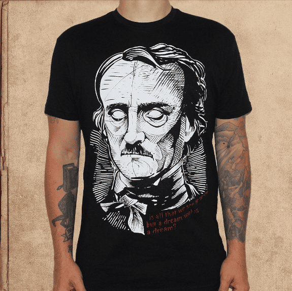'Edgar Allan Poe' by Cutty Bage