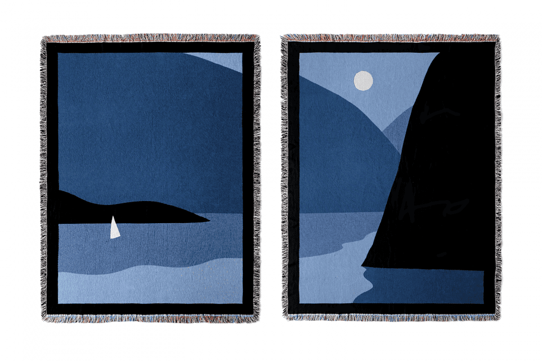 Lake Blankets 1 & 2 by Thomas Danthony