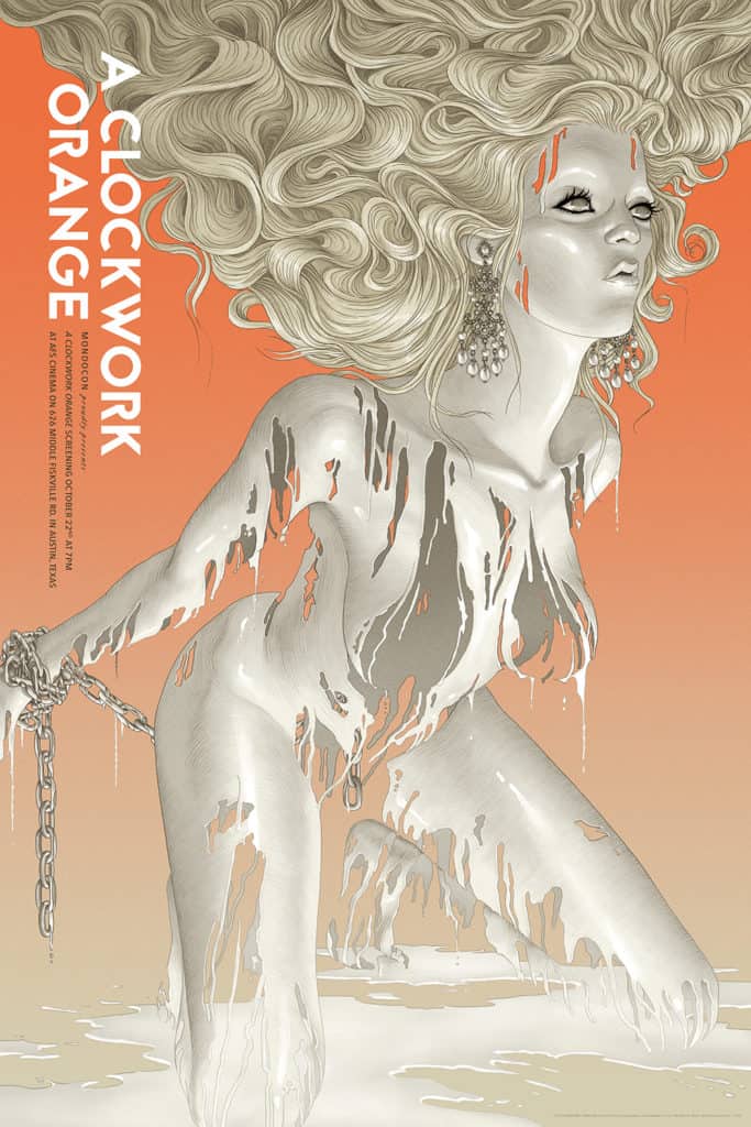 'A Clockwork Orange' (Regular Edition) by Rory Kurtz for MondoCon 2016