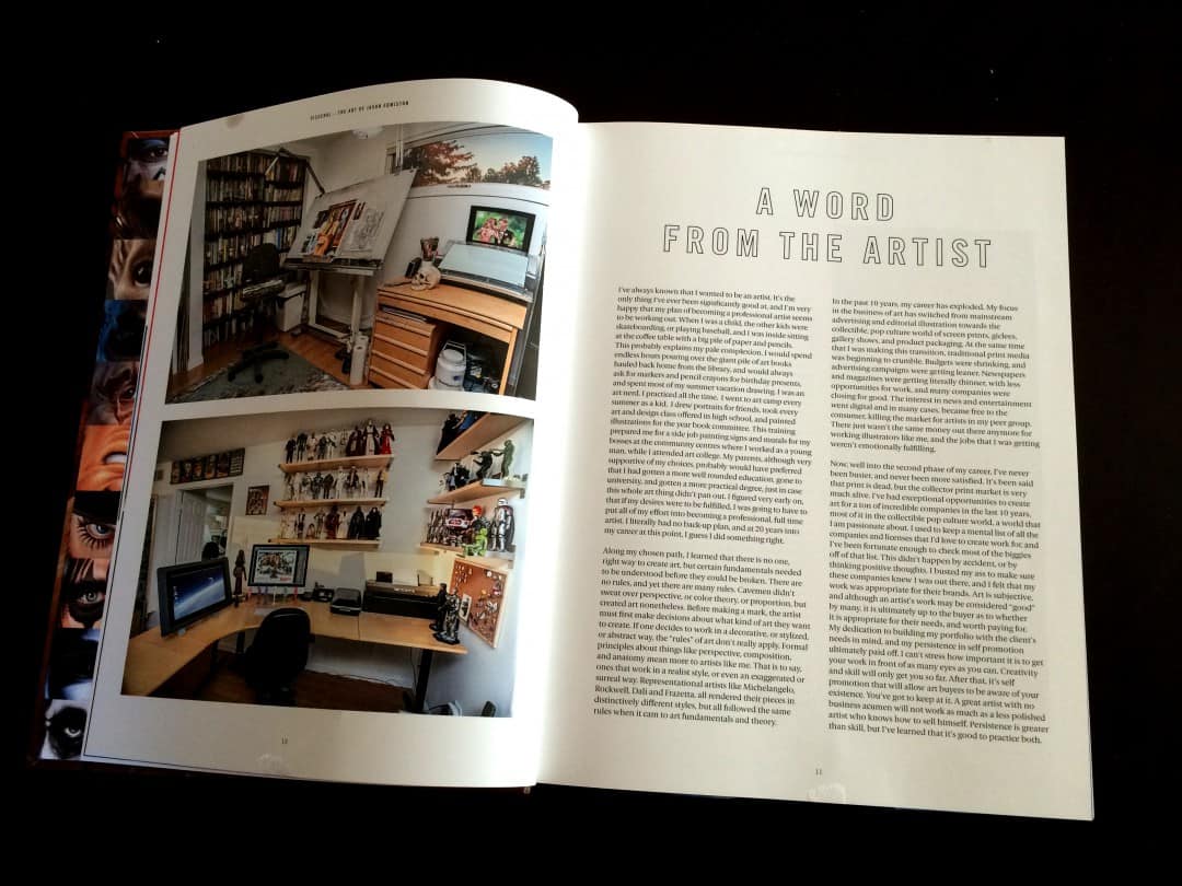 'Visceral: The Art of Jason Edmiston' published by Cernunnos