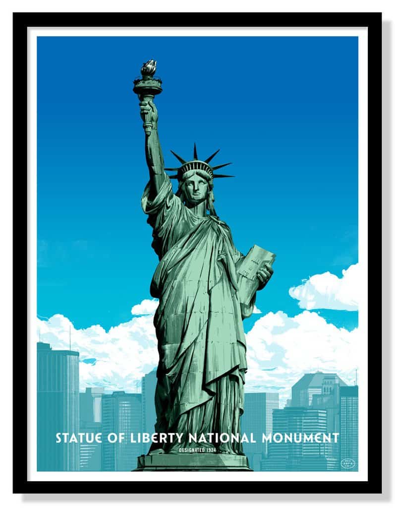 'Statue of Liberty National Park' by Oliver Barrett