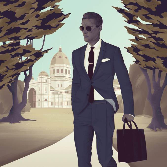 Illustration for the Eminence Carlton by Jack Hughes