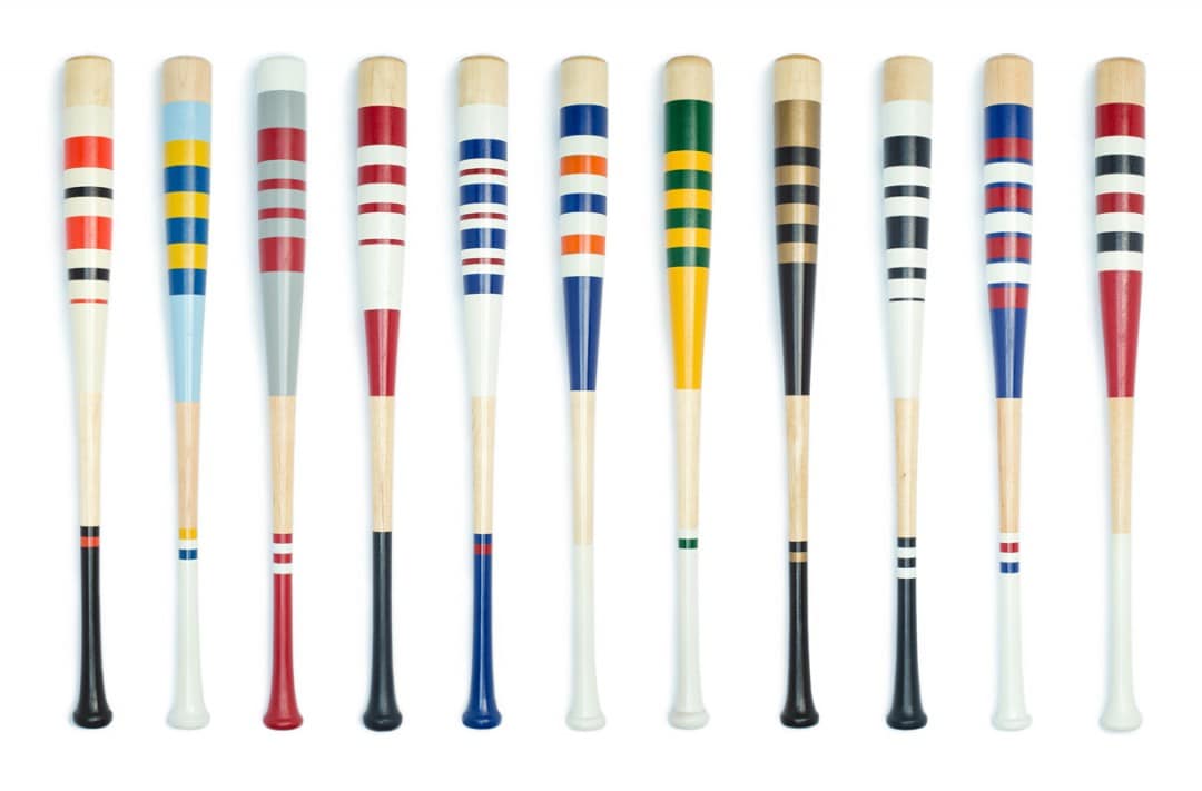 A variety of designs from Mitchell Bat Co.