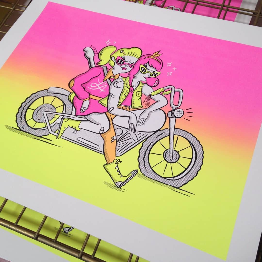 'Peachy Rider' by Tuesday Bassen