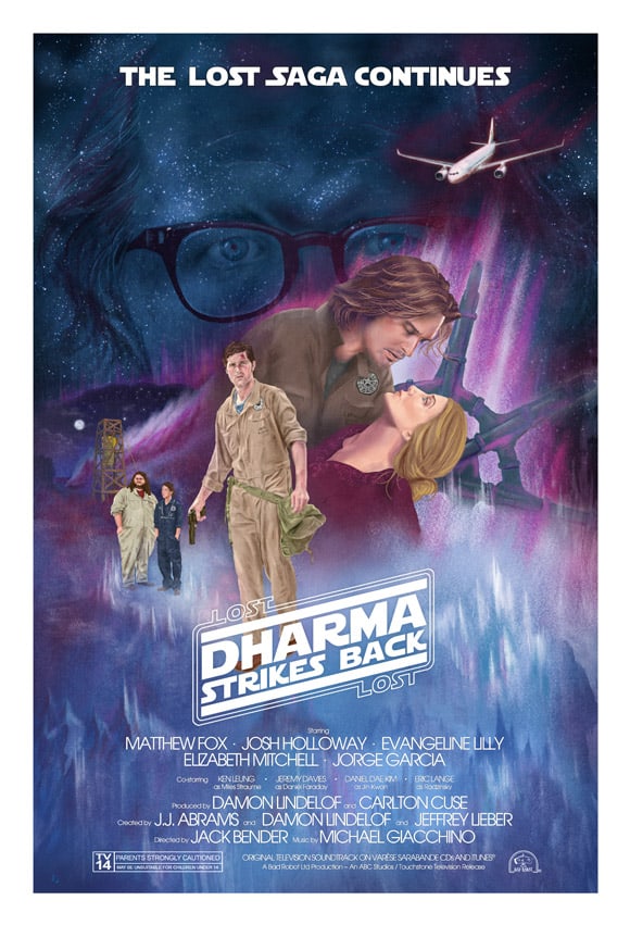 'Dharma Strikes Back' (Hurley Edition) by JJ Harrison