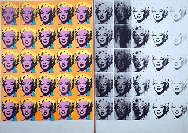 'Marilyn Diptych' (1962) by Andy Warhol