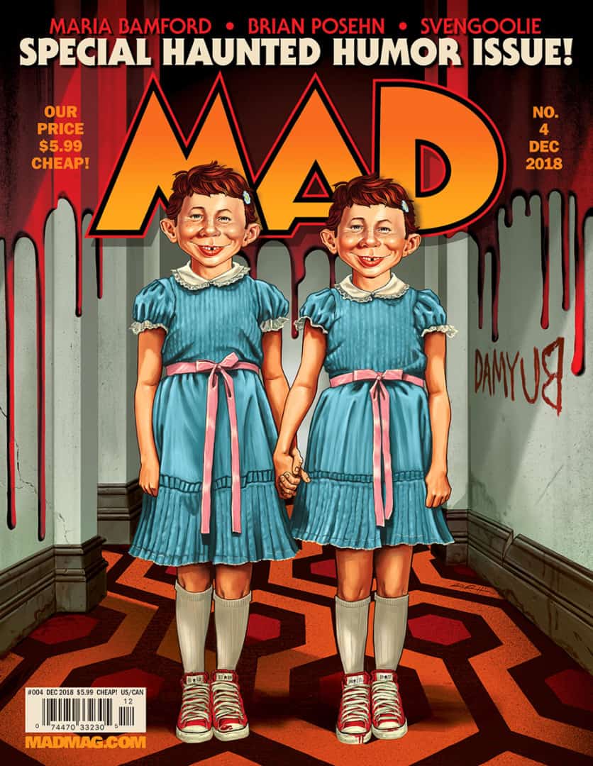 Mad Magazine Issue #4 cover by Gary Pullin