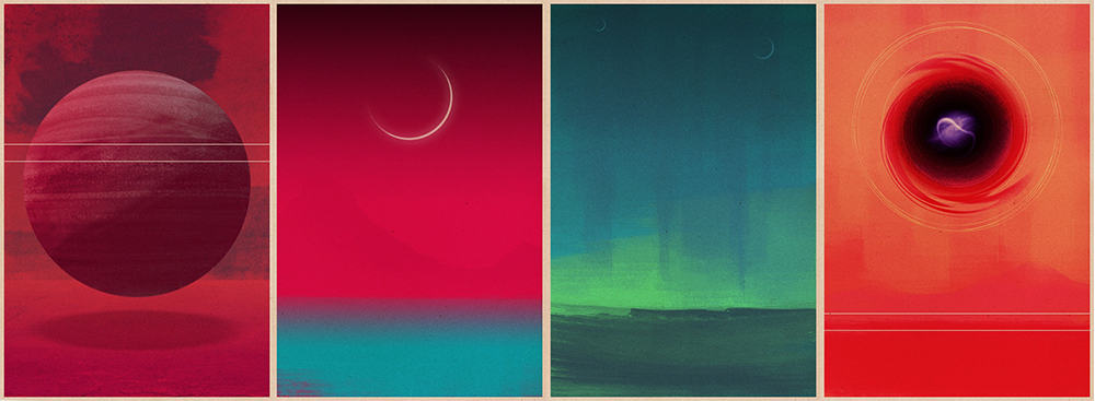 'Other Seas / Other Suns 1-4' by Matt Griffin