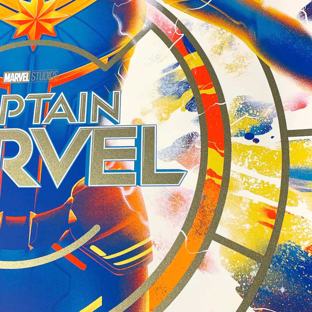 DETAIL of 'Captain Marvel' (Regular Edition) by Matt Taylor