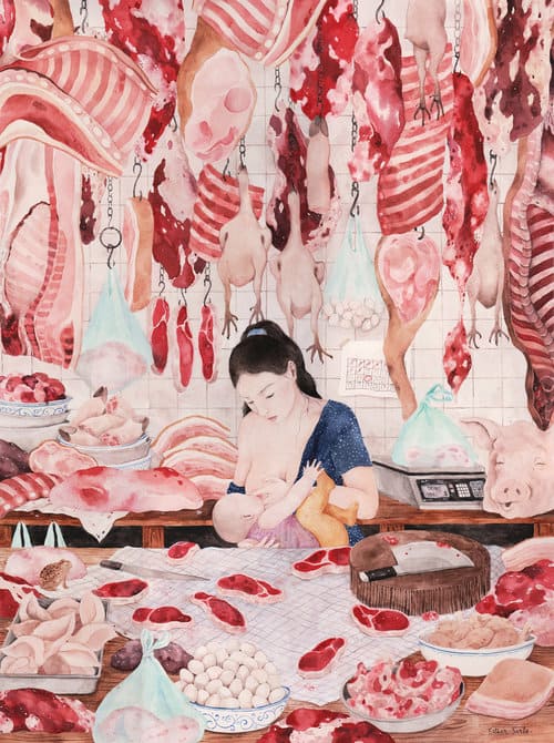 'Butcher Shop Bliss' by Esther Sarto