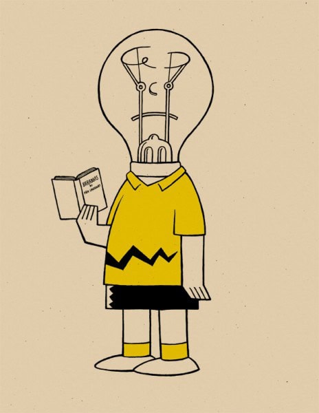 'Lightbulbhead' by Rob Jones as part of his 'Grief' Series 'Lightbulbhead' by Rob Jones as part of his 'Grief' Series