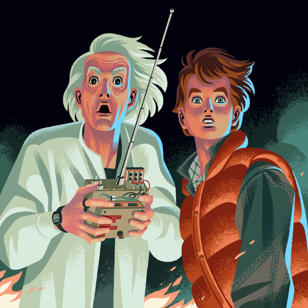 'Back to the Future' by George Caltsoudas