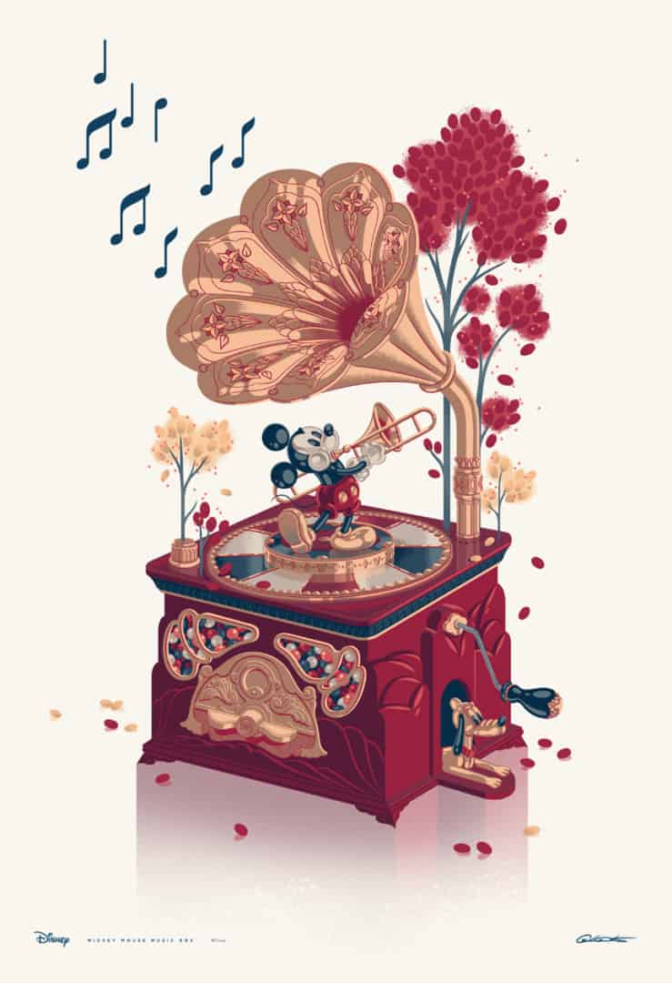 'Mickey Mouse Music Box' by George Caltsoudas