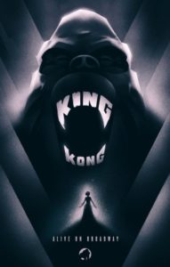 Illustration for the Broadway production of 'King Kong' by Olly Moss