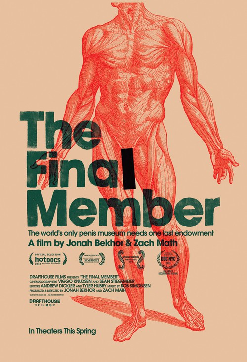 'The Final Member' film poster by Olly Moss and Jay Shaw