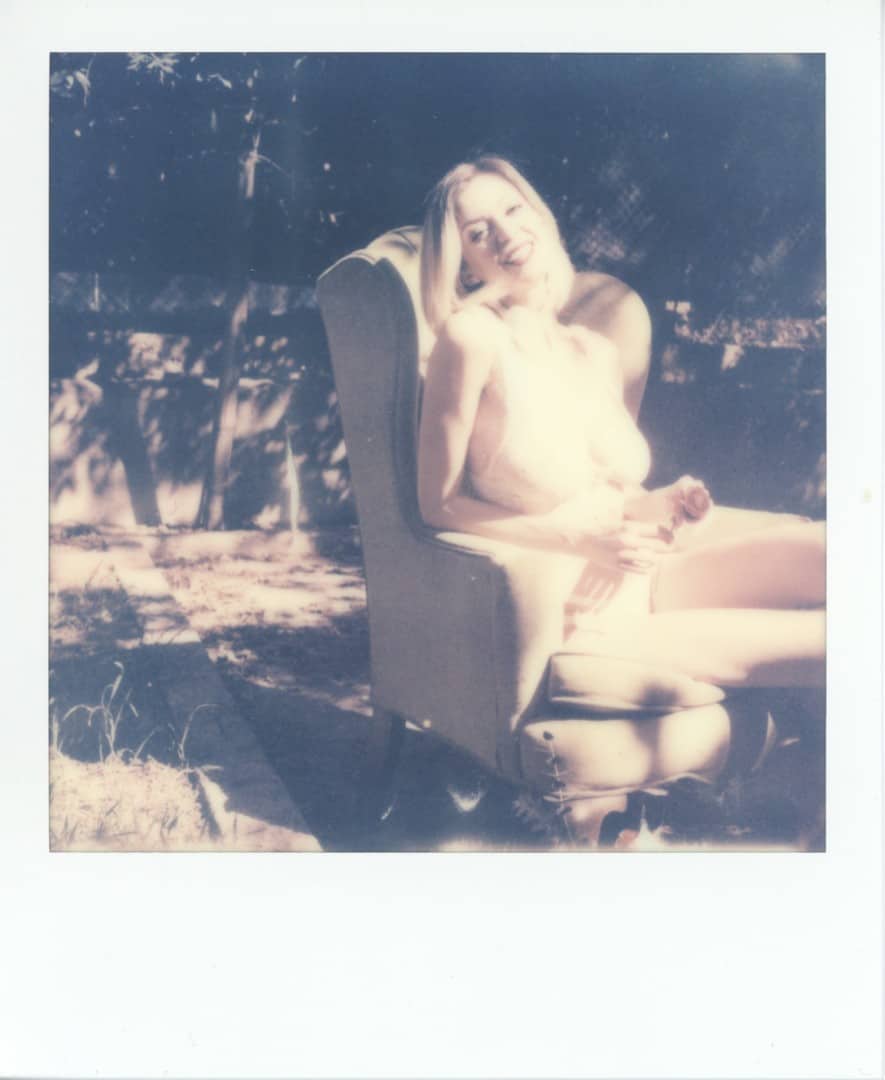 'Spring Deep 6' Polaroid photograph of Anna Lisa Wagner