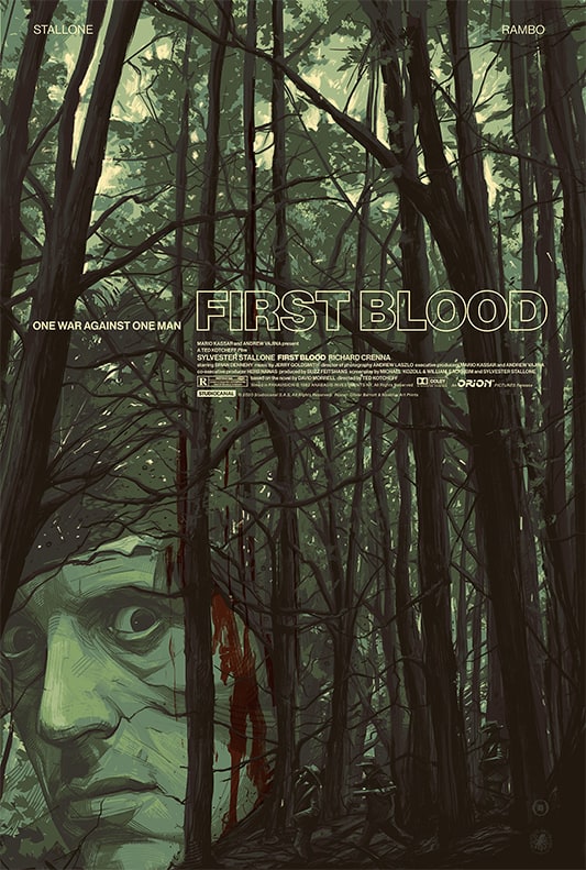 'Rambo: First Blood' (Regular) by Oliver Barrett