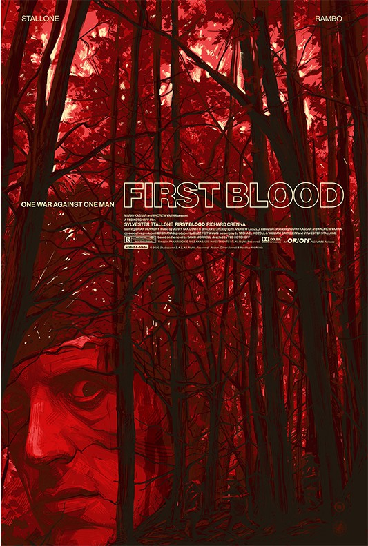 'Rambo: First Blood' (Variant) by Oliver Barrett