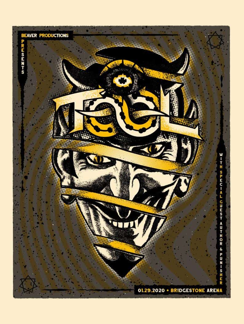 Tool gig poster by Boss Construction