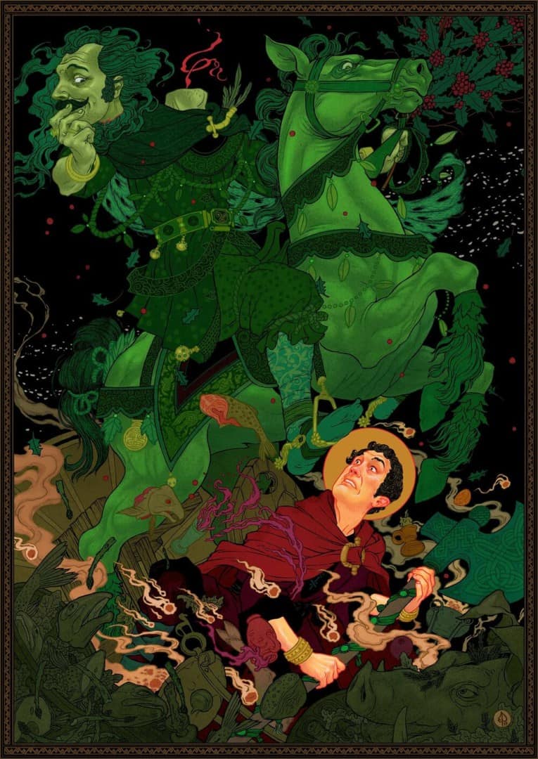 'Sir Gawain & The Green Knight' by Peter Diamond