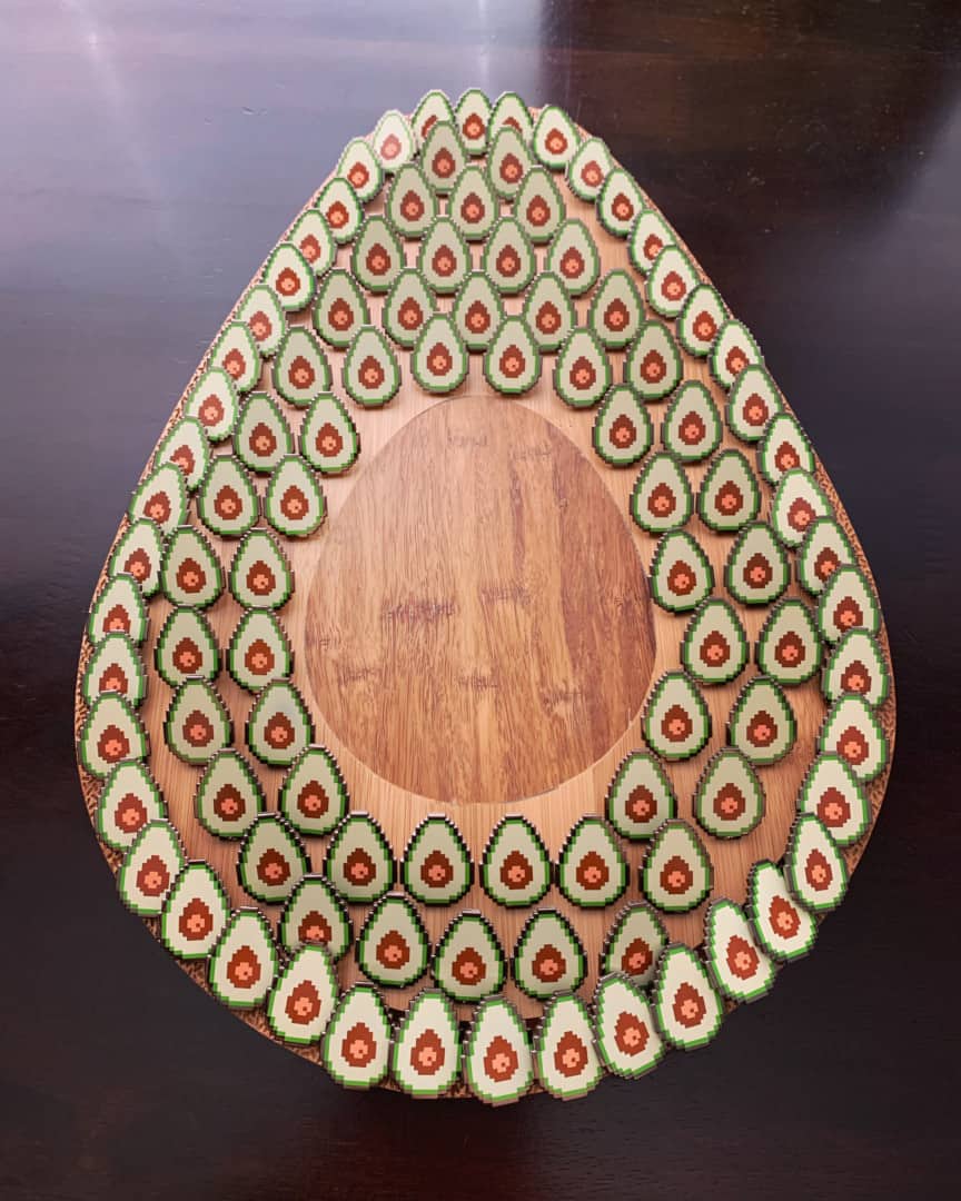 'Avocado' Pin by Aaron Sexton