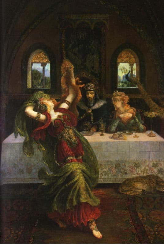 'Dance of Salomé' by Armand Point (1898)