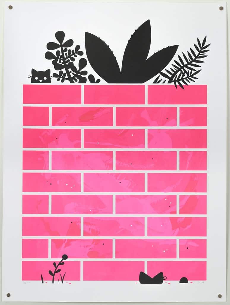 'Brick Wall' by Little Friends of Printmaking