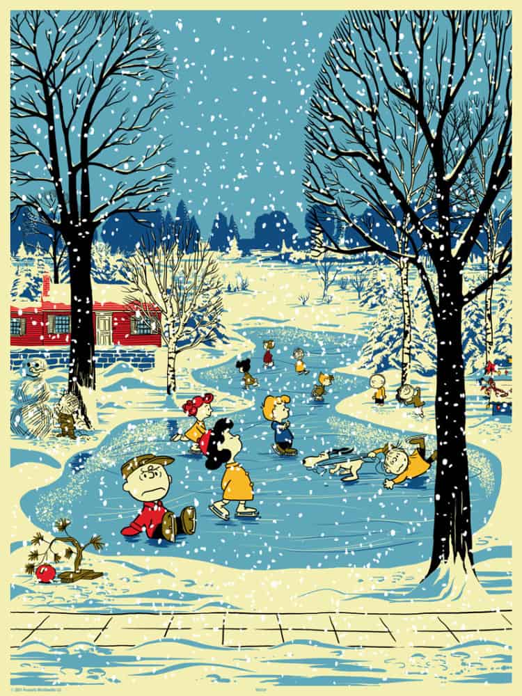 'Peanuts Seasons, Winter' by Chris Thornley