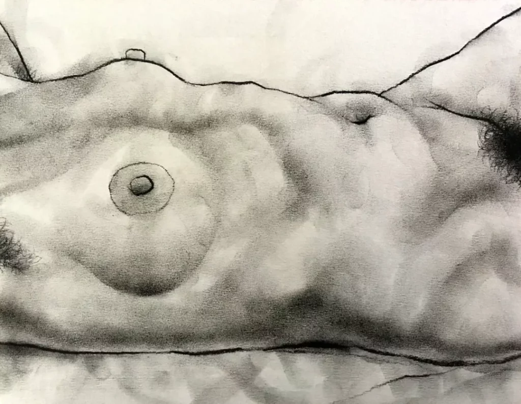 Untitled (Female Nude) by Phillip Dvorak